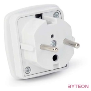 Gembird UK socket to EU plug adapter