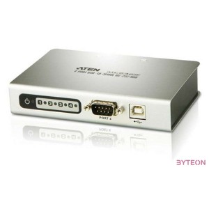 Aten 4 portos USB2.0 hub USB to RS-232