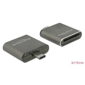 Delock USB Type-C csatlakozóval ellátott SDHC , SDXC UHS-II , MMC egy nyílású kártyaolvasó