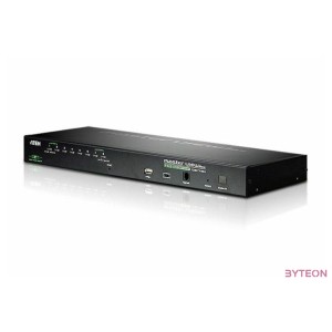 Aten CS1708I-AT-G 8 portos PS,2 USB2.0 KVM switch over IP