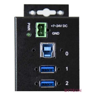 StarTech 10 portos USB3.0 HUB ESD and Surge Protection