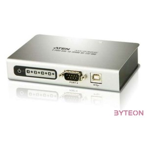 Aten 4 portos USB2.0 hub USB to RS-232