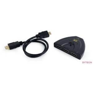 Gembird 3 portos HDMI switch