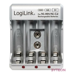 LogiLink PA0168 NiMH akkumulátor töltő