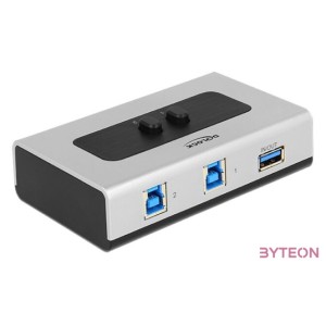 Delock 2 portos USB 3.0 switch manuális