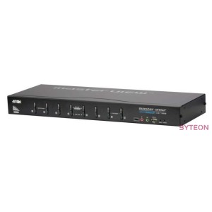 Aten CS1768-AT-G 8 portos USB2.0 DVI KVM switch +audio