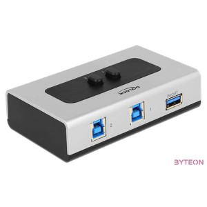 Delock 2 portos USB 3.0 switch manuális