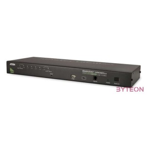 Aten CS1708A-AT-G 8 portos PS,2 USB2.0 KVM switch