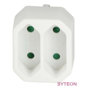 LogiLink Socket Adapter, 2x Euro