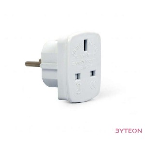 Gembird UK socket to EU plug adapter