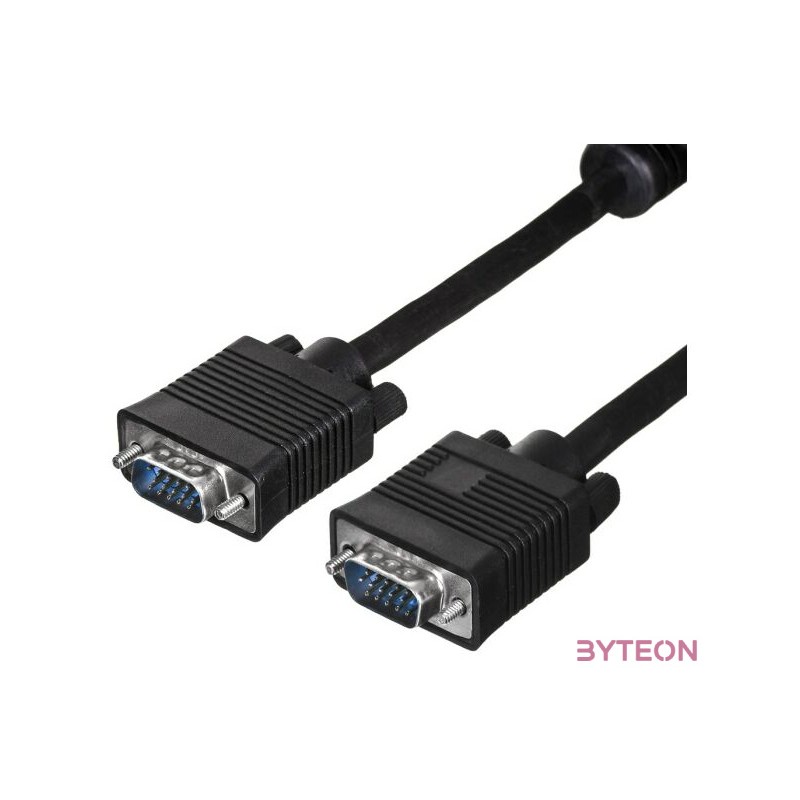 Gembird VGA M,M video jelkábel 3m fekete