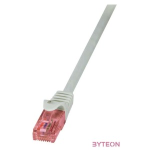 LogiLink RJ45 CAT6 UTP M,M adatkábel 7.5m AWG24 szürke