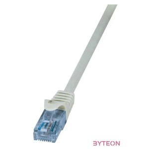 LogiLink RJ45 CAT6A 10Gb UTP M,M adatkábel 5m szürke