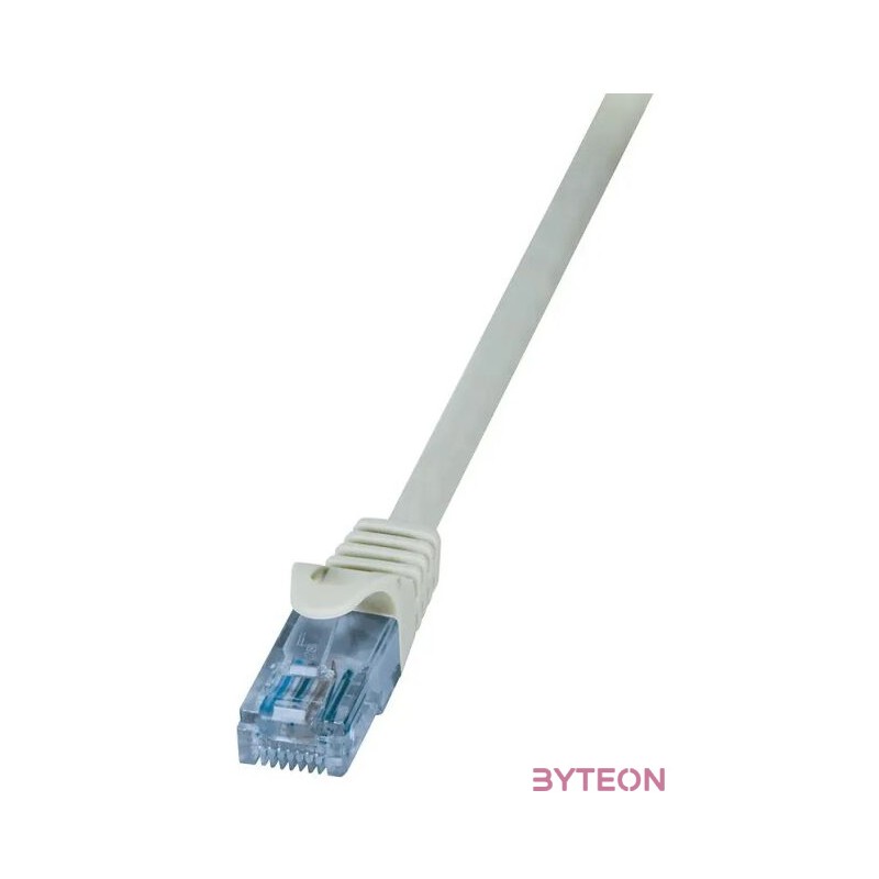 LogiLink RJ45 CAT6A 10Gb UTP M,M adatkábel 5m szürke