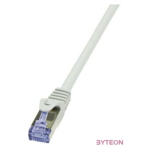 LogiLink RJ45 CAT6A S,FTP M,M adatkábel 5m AWG26 szürke