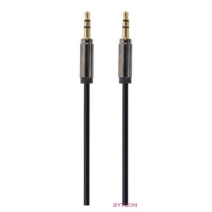 Gembird Jack stereo 3,5mm M,M audio kábel 0.75m fekete