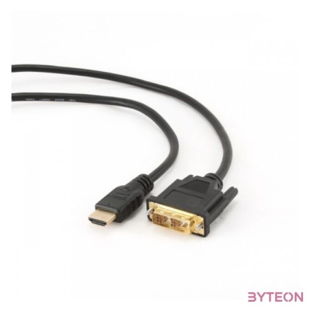 Gembird HDMI - DVI-D M,M video jelkábel 0.5m fekete