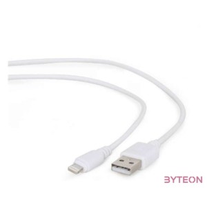 Gembird USB 2.0 A - Lightning M,M adatkábel 2m fehér