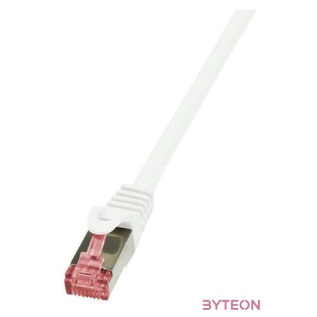 LogiLink RJ45 CAT6 SFTP M,M adatkábel 7.5m AWG27 fehér
