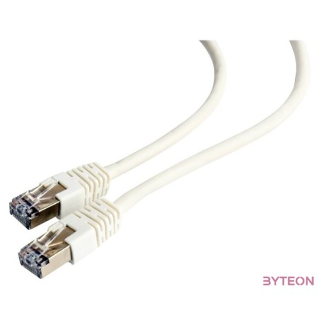 Gembird RJ45 CAT6 FTP M,M adatkábel 1m fehér