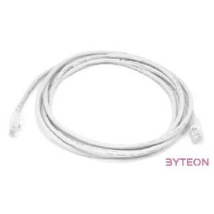 LogiLink RJ45 CAT6 F,UTP M,M adatkábel 10m AWG26 fehér