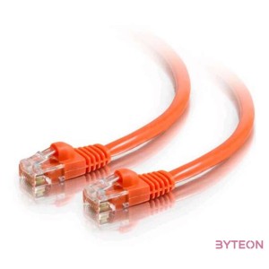 Gembird RJ45 CAT5e UTP M,M adatkábel 2m narancssárga