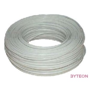 Gembird telefon adatkábel 100m 2 eres 2CX6X0 fehér