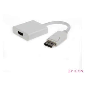 Gembird Displayport - HDMI M,F adapter 0.1m fehér