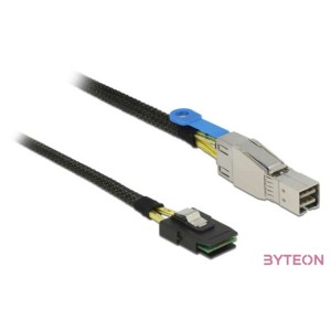 Delock SAS mini SFF-8644 - SAS mini SFF-8087 M,M adatkábel 1m