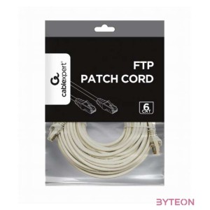 Gembird RJ45 CAT6 FTP M,M adatkábel 20m szürke