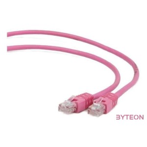 Gembird RJ45 CAT6 FTP M,M adatkábel 5m rózsaszín