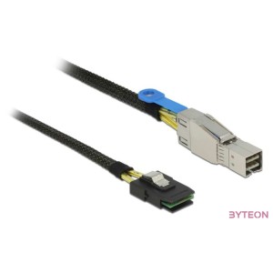 Delock SAS mini SFF-8644 - SAS mini SFF-8087 M,M adatkábel 1m
