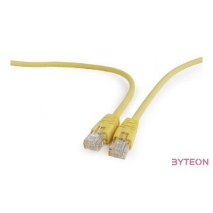 Gembird RJ45 CAT5e UTP M,M adatkábel 2m sárga