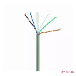 Gembird fali CAT6 UTP adatkábel 100m szürke