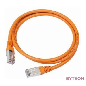 Gembird RJ45 CAT5e UTP M,M adatkábel 2m narancssárga