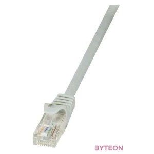 LogiLink RJ45 CAT6 UTP M,M adatkábel 2m AWG24 szürke