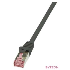 LogiLink RJ45 CAT6 SFTP M,M adatkábel 1.5m AWG27 fekete