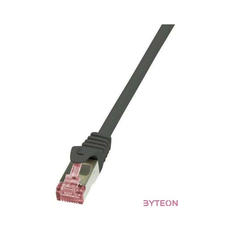 LogiLink RJ45 CAT6 SFTP M,M adatkábel 1.5m AWG27 fekete