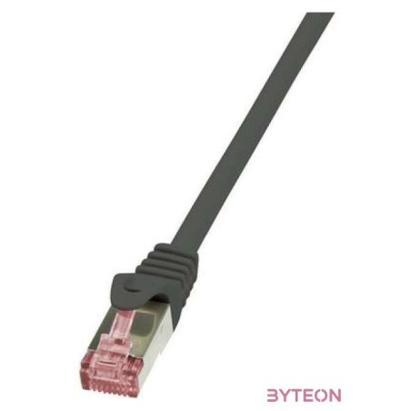 LogiLink RJ45 CAT6 SFTP M,M adatkábel 1.5m AWG27 fekete