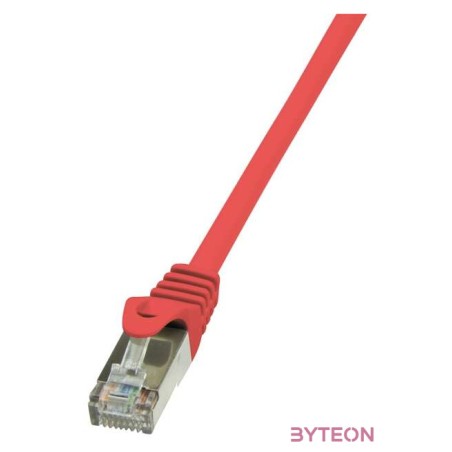 LogiLink RJ45 CAT5e UTP M,M adatkábel 1m AWG26 piros