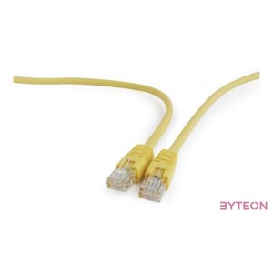 Gembird RJ45 CAT5e UTP M,M adatkábel 1.5m sárga