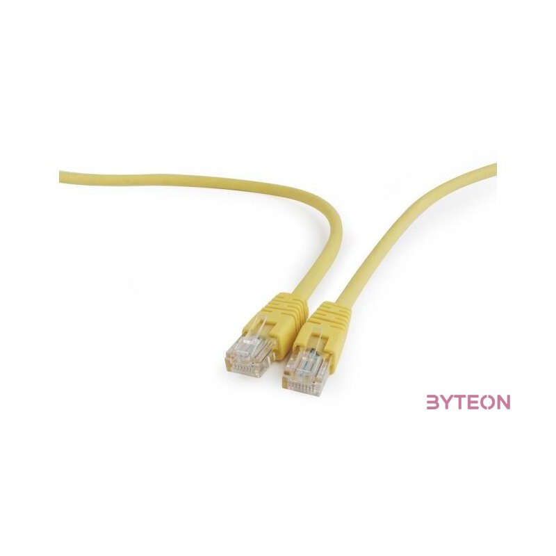 Gembird RJ45 CAT5e UTP M,M adatkábel 1.5m sárga