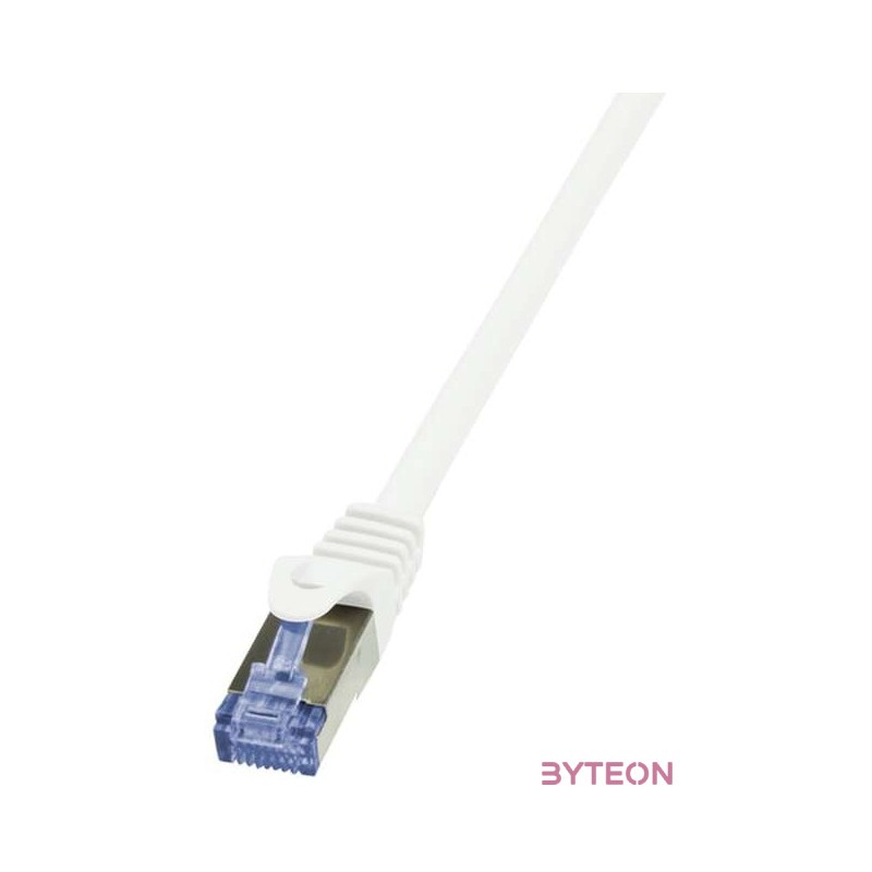 LogiLink RJ45 CAT6A S,FTP M,M adatkábel 10m AWG26 fehér