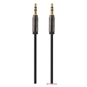 Gembird Jack stereo 3,5mm M,M audio kábel 1m fekete