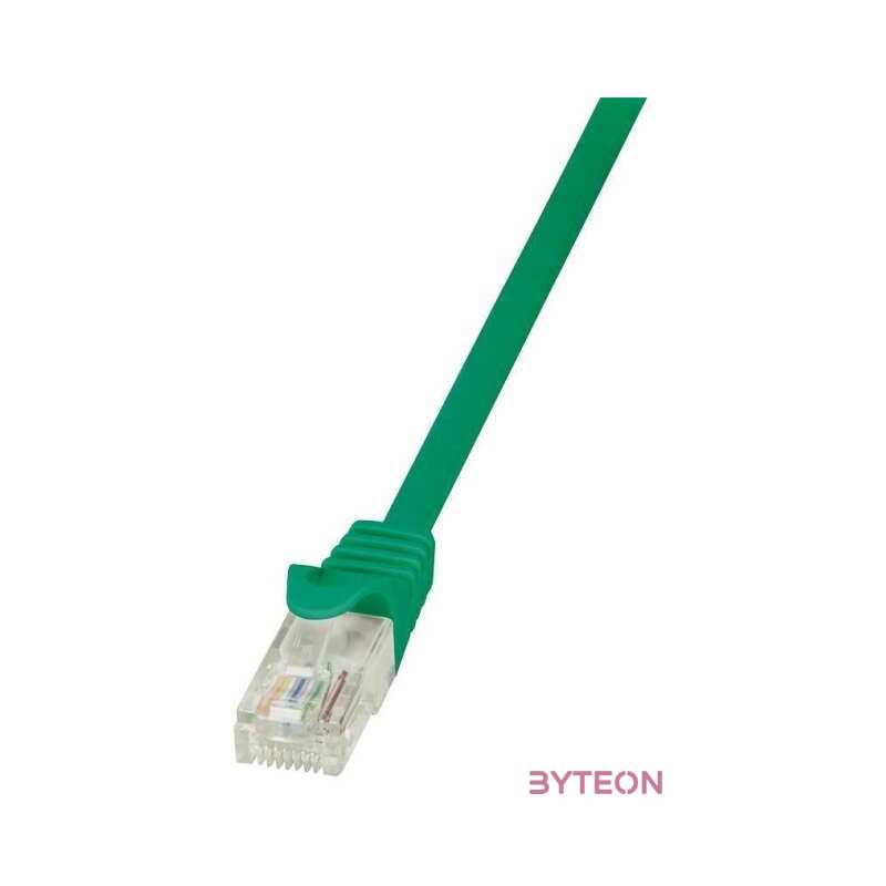 LogiLink RJ45 CAT6 UTP M,M adatkábel 0.5m AWG24 zöld