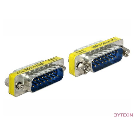 Delock Sub-D 15pin  M,M adapter