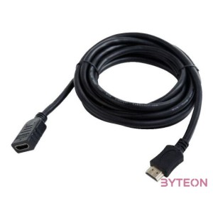 Gembird HDMI 1.4 M,F video jelkábel hosszabbító 1.8m fekete