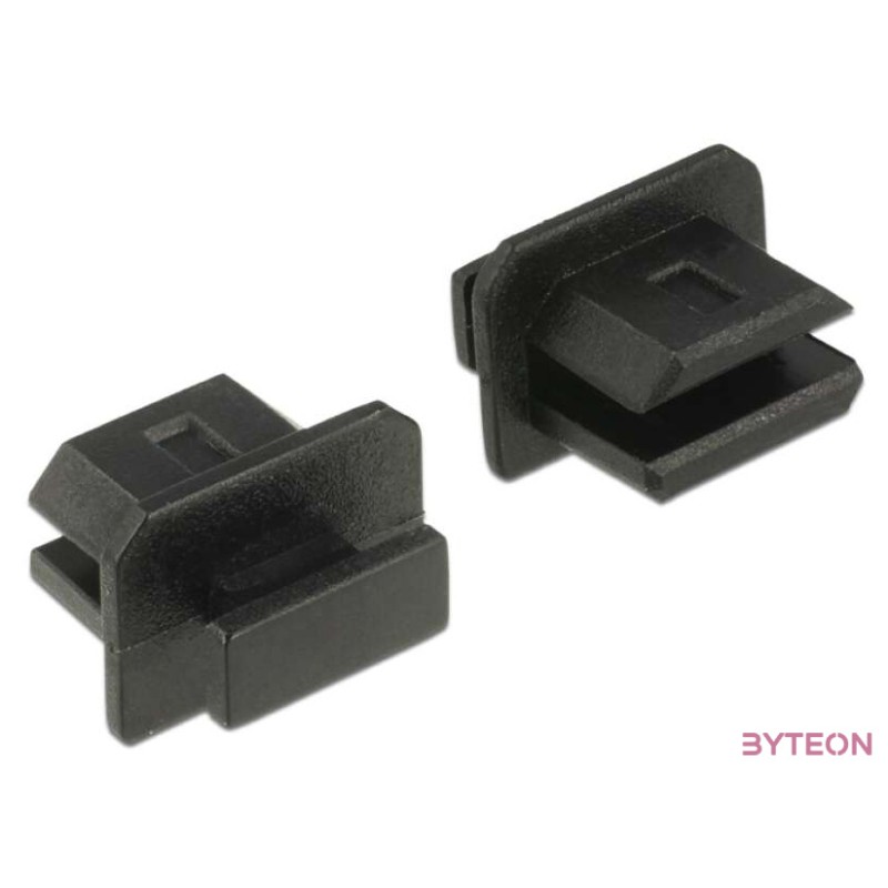 Delock Mini- DisplayPort védődugó fekete 10db