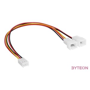Akyga Power 3pin - Power 3pin PWM Power 3pin F,M adapter 0.2m