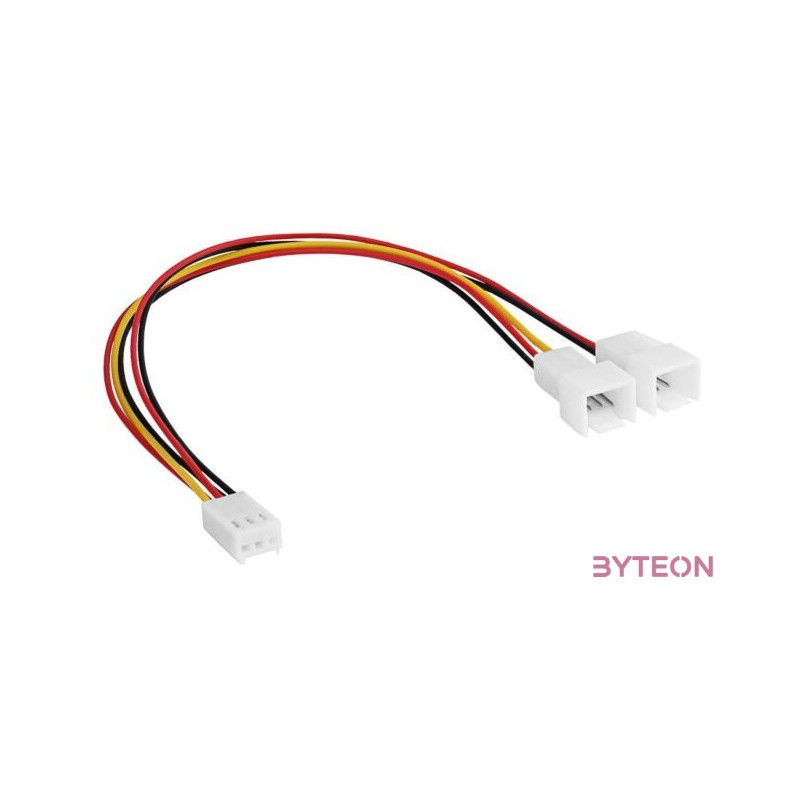 Akyga Power 3pin - Power 3pin PWM Power 3pin F,M adapter 0.2m